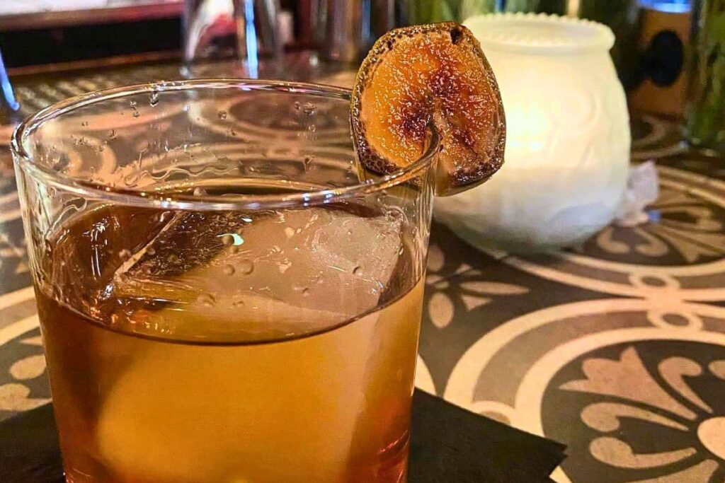Banana Bread Old Fashioned cocktail