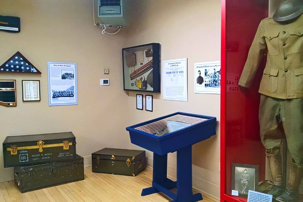 Gilbert Historical Museum Military Exhibit