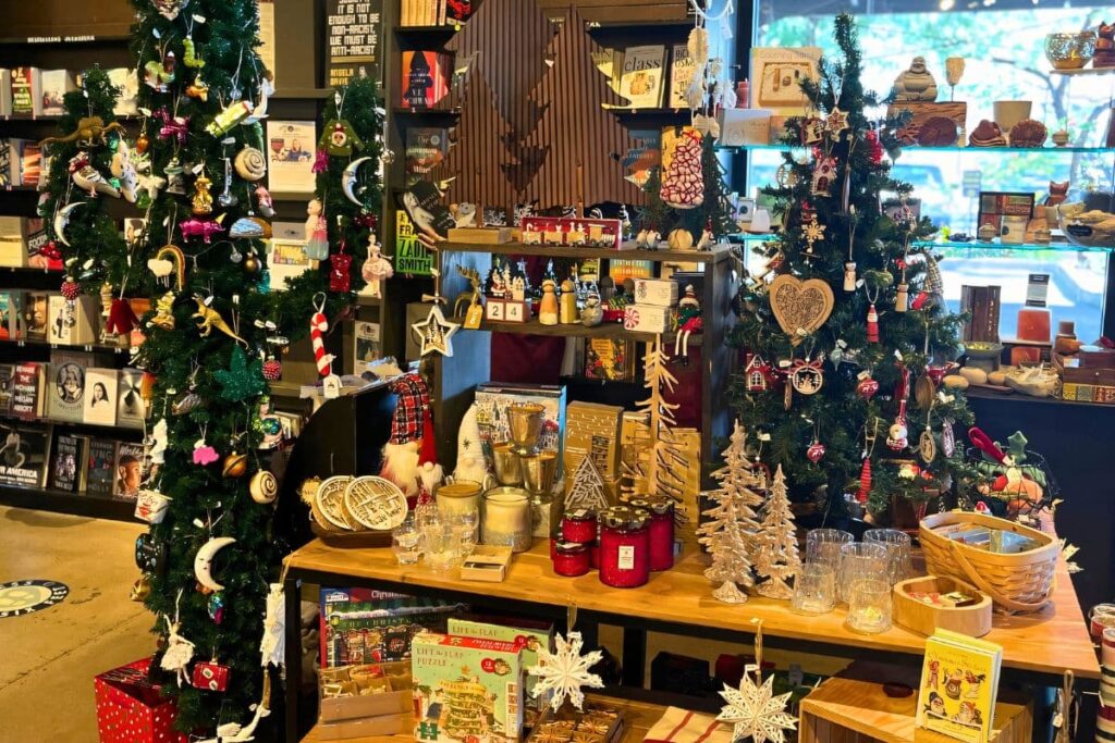 Changing Hands Bookstore Christmas display gift ideas