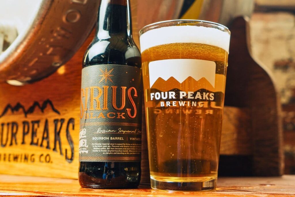 Sirius Black Russian imperial stout at Four Peaks Brewing